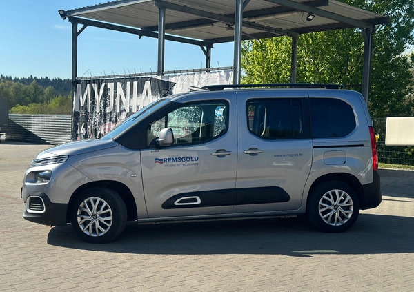 Citroen Berlingo cena 67500 przebieg: 169001, rok produkcji 2019 z Starachowice małe 92